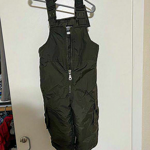 OshKosh‎ snow overalls size 2T black